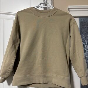 lululemon athletica Tan Sweatshirt